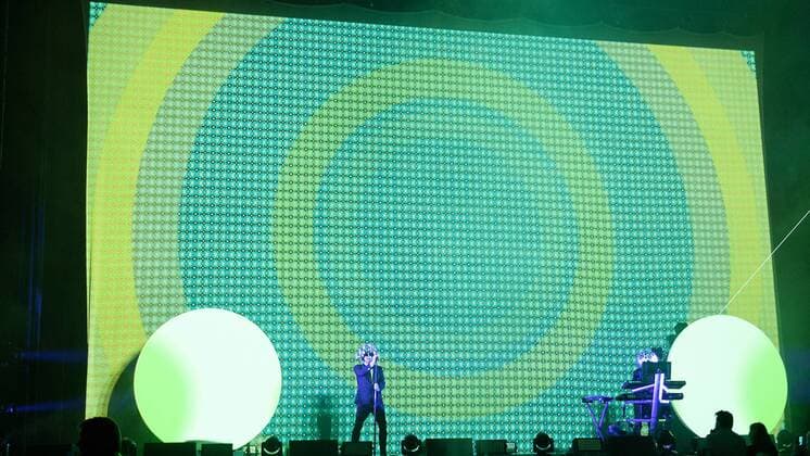 Bilder des Tages February 21, 2017 - Glasgow, Scotland, UK - Neil Tennant and Chris Lowe of Pet Shop Boys in concert at The Clyde Auditorium, Glasgow, Scotland, Great Britain 21st February 2017 Scotland, UK  - ZUMAr152 20170221_zaa_r152_017 Copyright: xStewartxWestwoodx xRmvx