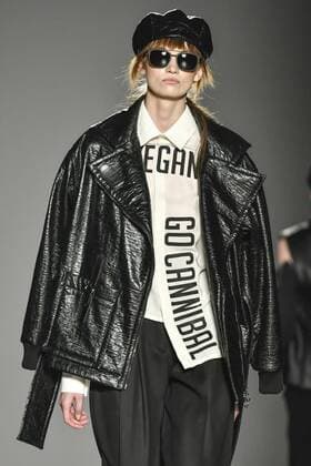 Mailand Fashion Week - Grinko Milan woman s Fashion Week Fall Winter 2017 2018. Milano Moda donna , autunno inverno 2017 2018 .Grinko Fashion Show. Pictured: model  Copyright: xRiccardoxGiordanoxSickix xIPAx xFotosickix