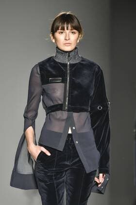 Milan woman s Fashion Week Fall Winter 2017 2018. Milano Moda donna , autunno inverno 2017 2018 .Grinko Fashion Show. Pictured: model  Copyright: xRiccardoxGiordanoxSickix xIPAx xFotosickix