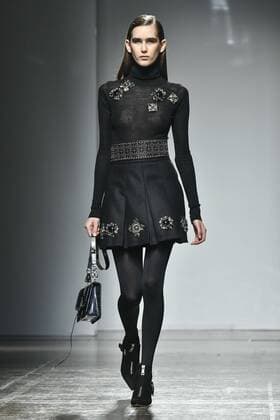 Milan woman s Fashion Week Fall Winter 2017 2018 - Fay Fashion Show. Pictured: MODEL  Copyright: xRiccardoxGiordanoxSickix xIPAx xFotosickix