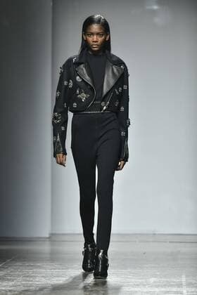 Milan woman s Fashion Week Fall Winter 2017 2018 - Fay Fashion Show. Pictured: MODEL  Copyright: xRiccardoxGiordanoxSickix xIPAx xFotosickix