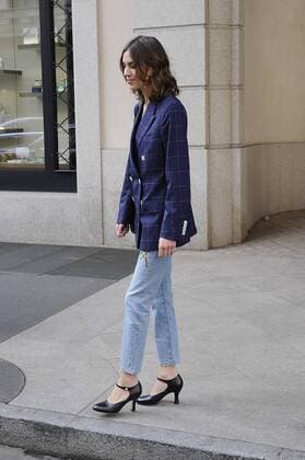 Milan Alexa Chung at the Gucci show during Milan Fashion Week  Copyright: xLivioxValeriox xIPAx xLivioxValeriox