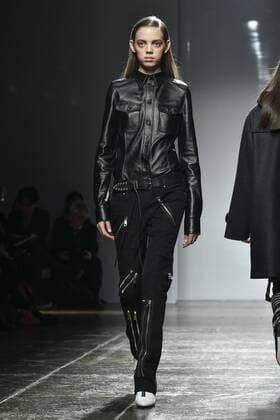 Milan woman s Fashion Week Fall Winter 2017 2018 - Fay Fashion Show. Pictured: MODEL  Copyright: xRiccardoxGiordanoxSickix xIPAx xFotosickix