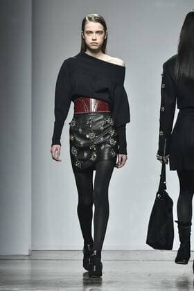 Milan woman s Fashion Week Fall Winter 2017 2018 - Fay Fashion Show. Pictured: MODEL  Copyright: xRiccardoxGiordanoxSickix xIPAx xFotosickix