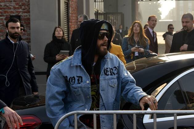 Milan, Arrival guests at the Gucci show, Milan Fashion Week. In the picture: Jared Leto  Copyright: xSimonexComix xIPAx xSimonexComix