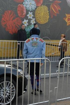 Milan, Arrival guests at the Gucci show, Milan Fashion Week. In the picture: Jared Leto  Copyright: xSimonexComix xIPAx xSimonexComix