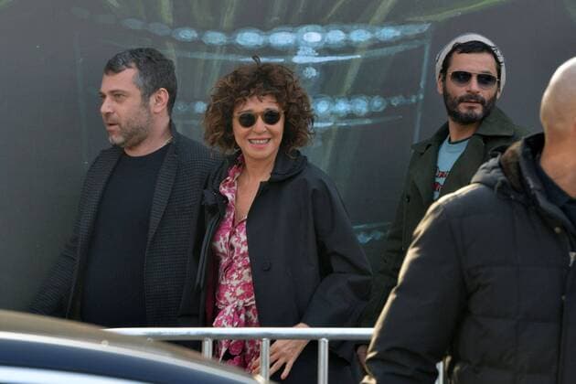 Milan, Arrival guests at the Gucci show, Milan Fashion Week. In the picture: Valeria Golino  Copyright: xSimonexComix xIPAx xSimonexComix