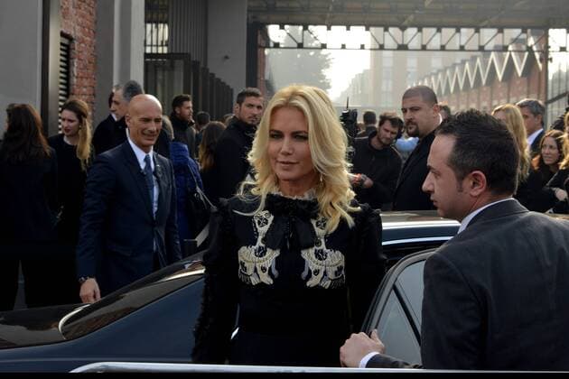 Milan, Arrival guests at the Gucci show, Milan Fashion Week. In the picture: Valeria Mazza  Copyright: xSimonexComix xIPAx xSimonexComix