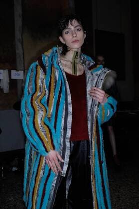 Italy: Cristiano Burani backstage F W2017-18 Cristiano Burani backstage. Milan fashion week. Woman F W 2017-2018  GaetanoxxPiazzolla
