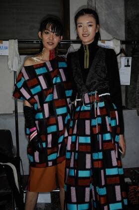 Italy: Cristiano Burani backstage F W2017-18 Cristiano Burani backstage. Milan fashion week. Woman F W 2017-2018  GaetanoxxPiazzolla
