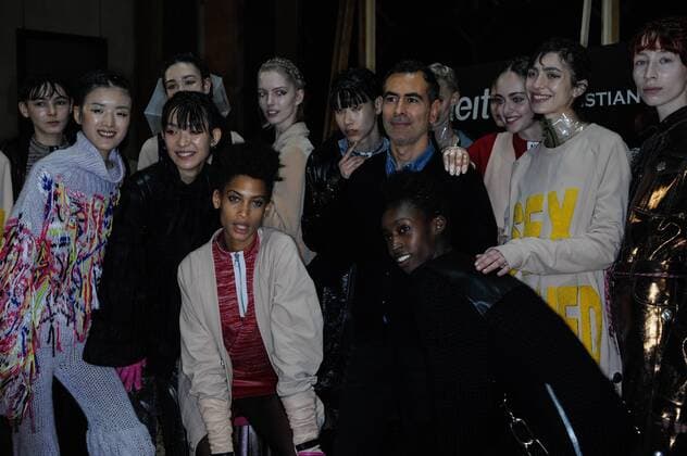 Italy: Cristiano Burani backstage F W2017-18 Cristiano Burani backstage. Milan fashion week. Woman F W 2017-2018  GaetanoxxPiazzolla