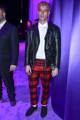 Milan woman s Fashion Week Fall Winter 2017 2018. Gucci Front row. Pictured: Trevor Andrew  Copyright: xRiccardoxGiordanoxSickix xIPAx xFotosickix