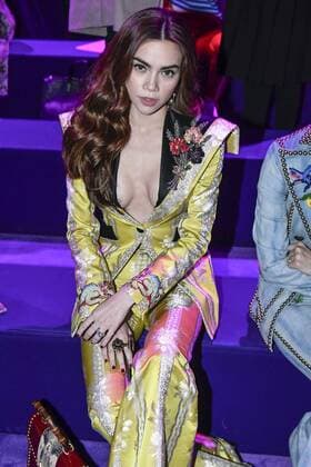 Milan woman s Fashion Week Fall Winter 2017 2018. Gucci Front row. Pictured: Ho Ngoc Ha  Copyright: xRiccardoxGiordanoxSickix xIPAx xFotosickix
