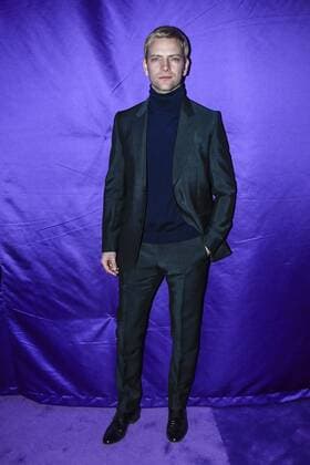 Milan woman s Fashion Week Fall Winter 2017 2018. Gucci Front row. Pictured: Alessandro Borghi  Copyright: xRiccardoxGiordanoxSickix xIPAx xFotosickix