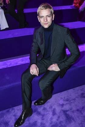 Milan woman s Fashion Week Fall Winter 2017 2018. Gucci Front row. Pictured: Alessandro Borghi  Copyright: xRiccardoxGiordanoxSickix xIPAx xFotosickix