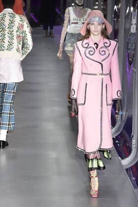 Milan woman s Fashion Week Fall Winter 2017 2018. Gucci Fashion Show Pictured: Model  Copyright: xSickix xIPAx xFotosickix