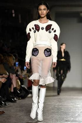 Milan woman s Fashion Week Fall Winter 2017 2018. Milano Moda donna , autunno inverno 2017 2018 . Francesco Scognamiglio fashion Show  Copyright: xSimonaxChiocciaxSickix xIPAx xFotosickix