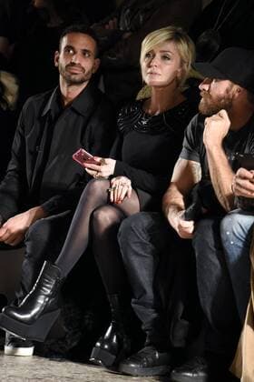 Milan woman s Fashion Week Fall Winter 2017 2018. Milano Moda donna , autunno inverno 2017 2018 . Francesco Scognamiglio fashion Show - Pictured: Paola Barale  Copyright: xSimonaxChiocciaxSickix xIPAx xFotosickix