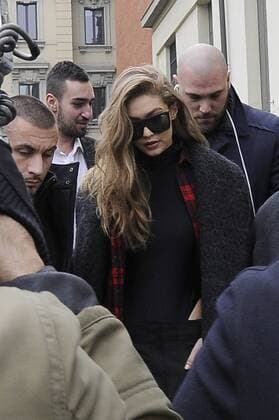 Gigi Hadid Milano during Milan Fashion Week  Copyright: xLivioxValeriox xIPAx xLivioxValeriox