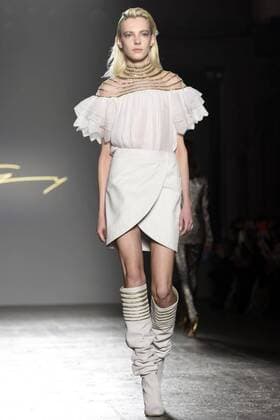 Milan woman s Fashion Week Fall Winter 2017 2018 Milano Moda Donna Autunno Inverno 2017 2018 Genny Fashion Show Pictured  Copyright: xSimonaxChiocciax xIPAx xFotosickix