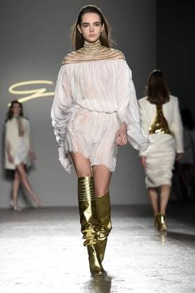 Milan woman s Fashion Week Fall Winter 2017 2018 Milano Moda Donna Autunno Inverno 2017 2018 Genny Fashion Show Pictured  Copyright: xSimonaxChiocciax xIPAx xFotosickix