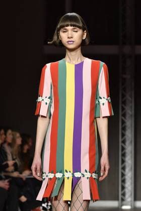 Milan woman s Fashion Week Fall Winter 2017 2018. Milano Moda donna , autunno inverno 2017 2018 . Vivetta Fashion Show Pictured: Model  Copyright: xRiccardoxGiordanoxSickix xIPAx xFotosickix