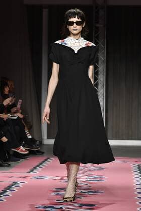 Mailand Fashion Week - Vivetta Modenschau Milan woman s Fashion Week Fall Winter 2017 2018. Milano Moda donna , autunno inverno 2017 2018 . Vivetta Fashion Show Pictured: Model  Copyright: xRiccardoxGiordanoxSickix xIPAx xFotosickix