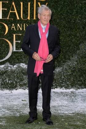 English actor Sir Ian Mckellen attends the Beauty And The Beast Launch Event held at Spencer House in London. FEBRUARY 23rd 2017  MISx17409
