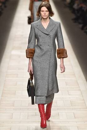 Mailand Fashion Week - Fendi Modenschau . 23 02 2017. Milan, Italy. Fendi show at Milan Fashion Week for Autumn Winter 2017.  xi-Imagesx IIM-14489-0001