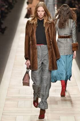 Mailand Fashion Week - Fendi Modenschau . 23 02 2017. Milan, Italy. Fendi show at Milan Fashion Week for Autumn Winter 2017.  xi-Imagesx IIM-14489-0005
