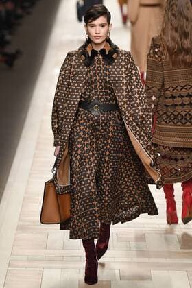 Mailand Fashion Week - Fendi Modenschau . 23 02 2017. Milan, Italy. Fendi show at Milan Fashion Week for Autumn Winter 2017.  xi-Imagesx IIM-14489-0022