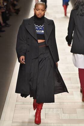 Mailand Fashion Week - Fendi Modenschau . 23 02 2017. Milan, Italy. Fendi show at Milan Fashion Week for Autumn Winter 2017.  xi-Imagesx IIM-14489-0031
