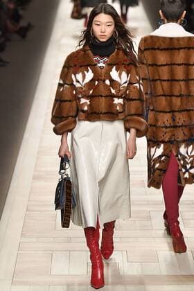 Mailand Fashion Week - Fendi Modenschau . 23 02 2017. Milan, Italy. Fendi show at Milan Fashion Week for Autumn Winter 2017.  xi-Imagesx IIM-14489-0035