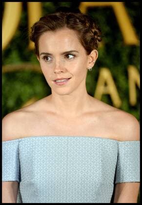 . 23 02 2017. London, United Kingdom. Beauty and the Beast launch event. Emma Watson attend s the Beauty and the Beast launch event in central London.  xAndrewxParsonsx xi-Imagesx IIM-14482-0028