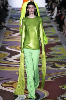 Bilder des Tages Mailand Fashion Week - Emilio Pucci Modenschau . 23 02 2017. Milan, Italy. Emilio Pucci show at Milan Fashion Week for Autumn Winter 2017  xi-Imagesx IIM-14490-0001