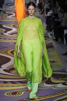 Mailand Fashion Week - Emilio Pucci Modenschau . 23 02 2017. Milan, Italy. Emilio Pucci show at Milan Fashion Week for Autumn Winter 2017  xi-Imagesx IIM-14490-0002