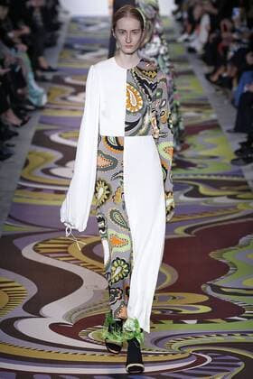 . 23 02 2017. Milan, Italy. Emilio Pucci show at Milan Fashion Week for Autumn Winter 2017  xi-Imagesx IIM-14490-0019