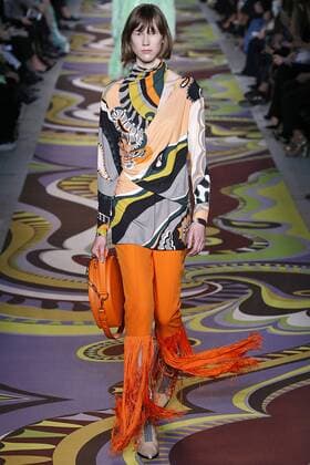 Mailand Fashion Week - Emilio Pucci Modenschau . 23 02 2017. Milan, Italy. Emilio Pucci show at Milan Fashion Week for Autumn Winter 2017  xi-Imagesx IIM-14490-0027