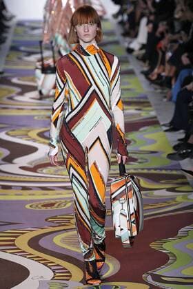 Mailand Fashion Week - Emilio Pucci Modenschau . 23 02 2017. Milan, Italy. Emilio Pucci show at Milan Fashion Week for Autumn Winter 2017  xi-Imagesx IIM-14490-0044