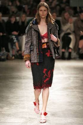 Mailand Fashion Week - Prada Modenschau . 23 02 2017. Milan, Italy. Prada show at Milan Fashion Week for Autumn Winter 2017  xi-Imagesx IIM-14491-0007