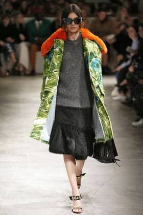 Mailand Fashion Week - Prada Modenschau . 23 02 2017. Milan, Italy. Prada show at Milan Fashion Week for Autumn Winter 2017  xi-Imagesx IIM-14491-0016