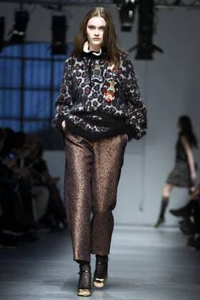 Milan woman s Fashion Week Fall Winter 2017 2018 Milano Moda Donna Autunno Inverno 2017 2018 Les Copains Fashion Show  Copyright: xSimonaxChiocciax xIPAx xFotosickix