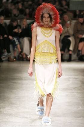 Mailand Fashion Week - Prada Modenschau . 23 02 2017. Milan, Italy. Prada show at Milan Fashion Week for Autumn Winter 2017  xi-Imagesx IIM-14491-0021