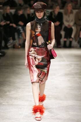 Mailand Fashion Week - Prada Modenschau . 23 02 2017. Milan, Italy. Prada show at Milan Fashion Week for Autumn Winter 2017  xi-Imagesx IIM-14491-0030