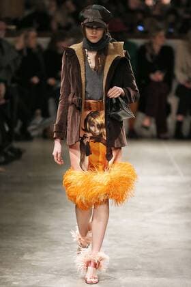 Mailand Fashion Week - Prada Modenschau . 23 02 2017. Milan, Italy. Prada show at Milan Fashion Week for Autumn Winter 2017  xi-Imagesx IIM-14491-0034