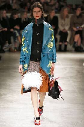 Mailand Fashion Week - Prada Modenschau . 23 02 2017. Milan, Italy. Prada show at Milan Fashion Week for Autumn Winter 2017  xi-Imagesx IIM-14491-0035