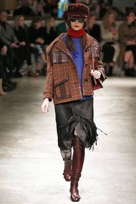 Mailand Fashion Week - Prada Modenschau . 23 02 2017. Milan, Italy. Prada show at Milan Fashion Week for Autumn Winter 2017  xi-Imagesx IIM-14491-0038