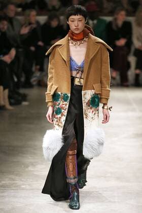 Mailand Fashion Week - Prada Modenschau . 23 02 2017. Milan, Italy. Prada show at Milan Fashion Week for Autumn Winter 2017  xi-Imagesx IIM-14491-0044