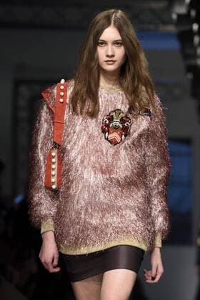 Milan woman s Fashion Week Fall Winter 2017 2018 Milano Moda Donna Autunno Inverno 2017 2018 Les Copains Fashion Show  Copyright: xSimonaxChiocciax xIPAx xFotosickix
