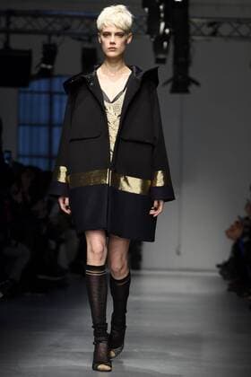 Milan woman s Fashion Week Fall Winter 2017 2018 Milano Moda Donna Autunno Inverno 2017 2018 Les Copains Fashion Show  Copyright: xSimonaxChiocciax xIPAx xFotosickix